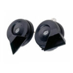 "Hella 6005 Scroll Horn (Set of 2) - Twin Tone 12V DC - Loud & Clear Horns for Your Vehicle"