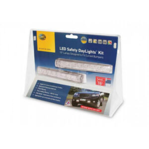 "Hella LED Safety Daylights Kit – 15: Brighten Your Drive with Maximum Visibility"