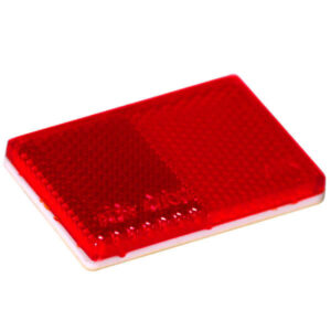 Trailequip Reflector Self Adhesive 40 X 60 mm, Red Adr Blister 2 Pk.