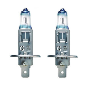 "2 Pack of Narva Halogen H1 Globe Blue Plus 110 12V 55W P14.5S - Brighten Up Your Car!"
