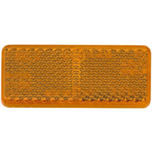 "Narva 84036Bl Clear Retro Reflector 70 X 28mm - Self Adhesive for Maximum Visibility"