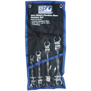 Sp Tools Sp10194 Sp Tools 4Pc Sae Flexihead Flare Spanner Set