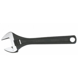 "200mm Black Premium Adjustable Wrench - SP Tools for Professional Use"