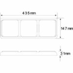 Led Autolamps 125Barrm Stop/Tail/Indicator Triple Combination Lamp