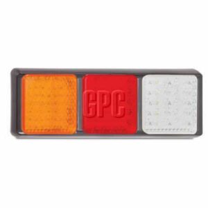 Led Autolamps 100Barwm Stop/Tail/Indicator/Reverse Triple Combination Lamp (Blister)
