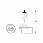 Hella H11 Halogen Bulb 12V 55W - Bright, Long-Lasting Car Headlight Replacement