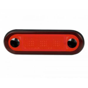 "12V Red Lens Hella Narrow Rim Rectangular Lamp - Brighten Up Your Space!"