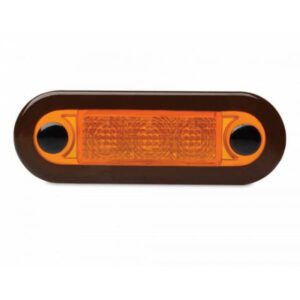 "12V Amber Lens Hella Wide Rim Rectangular Lamp - Illuminate Your Space!"