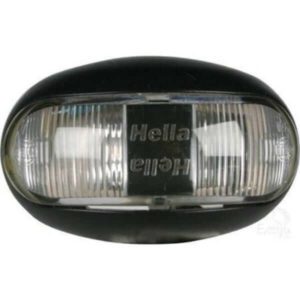 "Hella Duraled Red/Amber Illuminated Side Marker Lamp - Brighten Your Vehicle's Exterior"