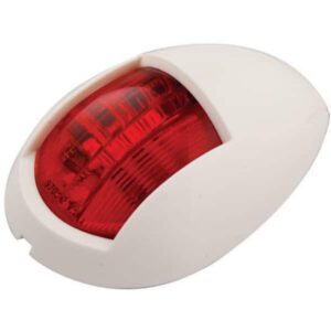 Led Autolamps 52Wr Marine Portside Navigation Lamp - White Base (Single Blister)
