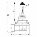 "12V 19W H16 Halogen Bulb - Brighten Up Your Home!"