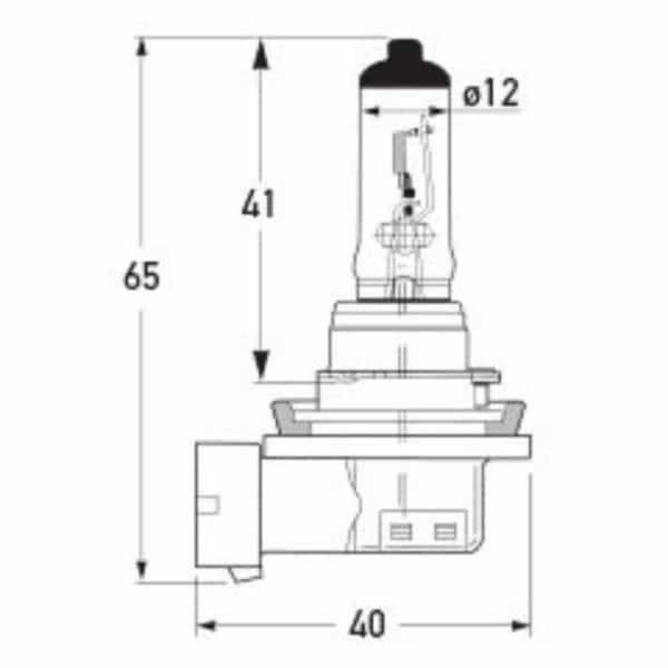 "12V 19W H16 Halogen Bulb - Brighten Up Your Home!"