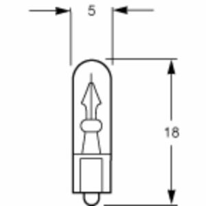 "Hella Wedge Globe 12V/24V Standard - 1 Piece | High Quality Lighting Solution"