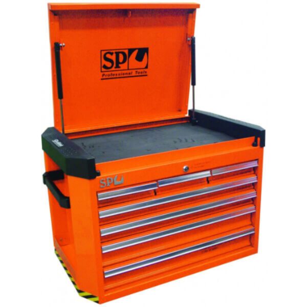 Sp Tools Sp40232 7 Drawer Steel Tool Chest Ballistic Orange