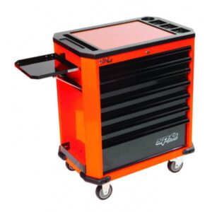 Sp Tools Roller Cab Orange/Black Concept 7 Drawer