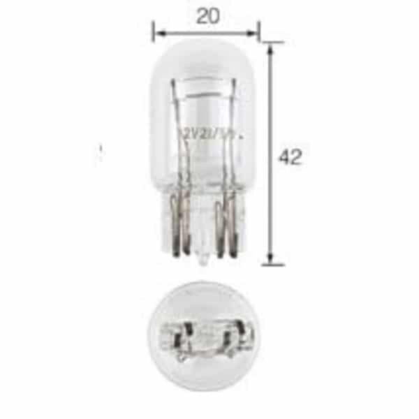 "Narva Premium 12V Wedge Globe - 21/5W T-20mm W3 X 16Q"