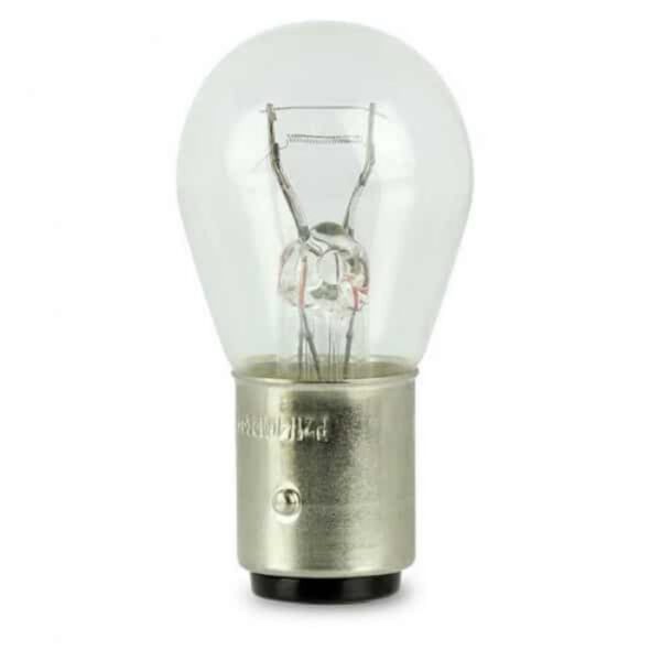 "Hella Bayonet Bulbs - Double Filament, Double Contact Baz15D - European"