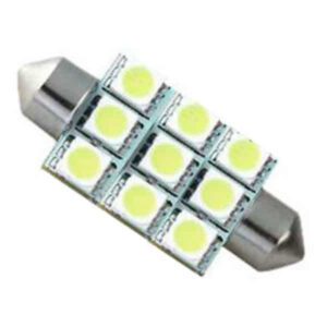 "Buy 9Pcs 5050 SMD Capital Civic LED 39mm Festoon - Bright & Durable Lighting"