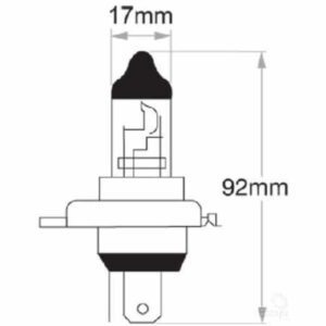 "Oex HS1 Globe 12V 35/35W Standard: Brighten Up Your Home with Quality Lighting"
