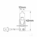 "Oex H3 Globe 12V 55W Standard - 1 Piece | High Quality & Reliable Lighting"