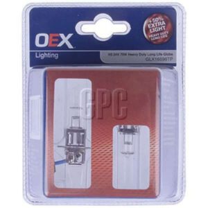 "Heavy Duty Oex Globe H3 12V 55W 50 - 2 Piece Set"