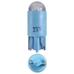 "2 Red 12V T-10mm Kw2.1 X 9.5D Narva LED Wedge Globes - Brighten Up Your Home!"