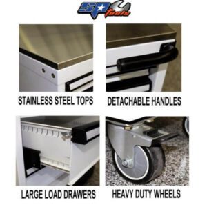 Sp Tools 6 Drawer Storage Roller Cabinet