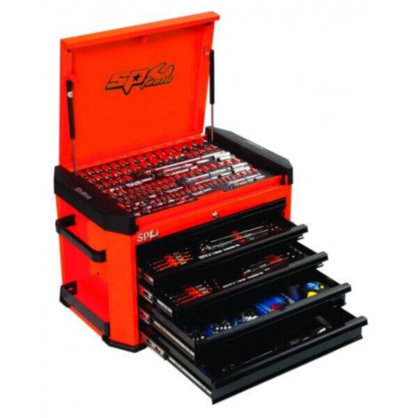 Sp Tools 212 Metric Tool Kit In Orange & Black Concept Series Tool Box