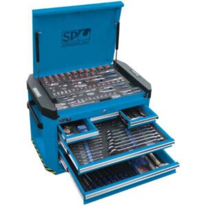 Sp Tools 212 Metric Tool Kit In Hyper Blue Concept Series Tool Box