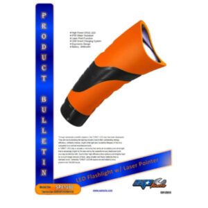 Sp Tools Led Flashlight With Laser Pointer