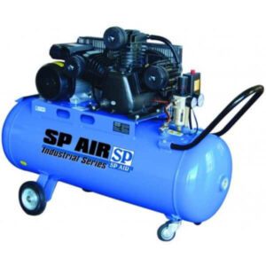 Sp Tools Triple Cast Iron Belt Drive Portable Air Compressor
