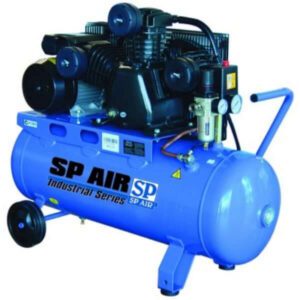Sp Tools Triple 3Hp Cast Iron Belt Drive Portable Air Compressor