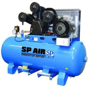 Sp Tools Sp Industrial Series 7.5Hp Triple Cylinder 3Ph Stationary Shop Compressor