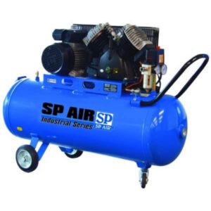 Sp Tools Sp 3Hp V Twin Cast Iron Portable Air Compressor.