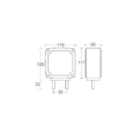 Narva 95400 12V LED Front & Side Direction Indicator Pack - Enhance Visibility & Safety