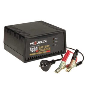 "Projecta Ac600 12V 4300Ma 2 Stage Car Battery Charger: Charge & Maintain Your Car Battery Quickly & Easily"