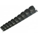Sp Tools 10Pc 3/8"Dr Metric Impact Sockets On A Rail