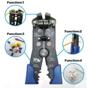 Sp Tools Automatic Wire Stripper With Crimper