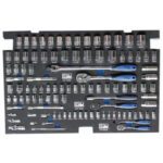 Sp Tools SP50005 103Pc Metric/Sae Sockets & Accessories In Foam Tray
