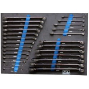 Sp Tools Sp50013 26 Piece Metric Spanner Set In Foam Tray