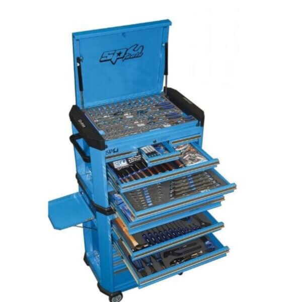 "308-Piece Metric/SAE Tool Kit - Sp Tools Concept Series - Blue"