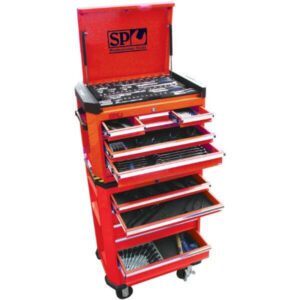 "Nitro Red 325Pc Metric Tool Kit - Get Professional Results with SP Tools"