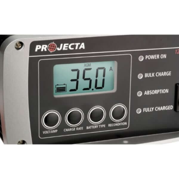 "12V 35Amp 7 Stage Automatic Battery Charger: Projecta Intelli-Charge IC3500"