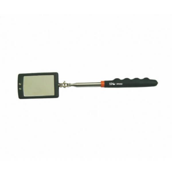 Sp Tools Inspection Mirror/Square+2Led Telescoping 280-870 Sp31410