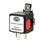 "12V 3 Pin Hella Electronic LED Flasher Unit - Improve Visibility & Safety"