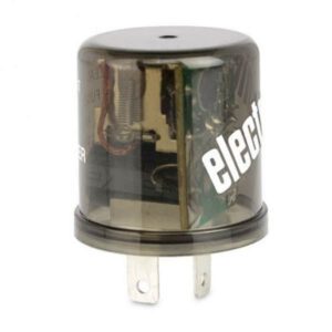 "Hella 12V High Capacity 2 Pin Electronic Flasher Unit - Reliable & Durable"