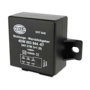 "24V 6 Pin Hella Electronic Flasher Unit - Improve Visibility & Safety"