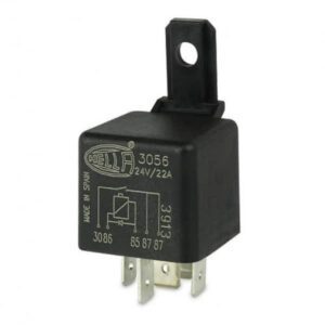 "Hella 24V 5 Pin Normally Open Mini Relay – 22A – Diode | High Quality, Reliable Relay"