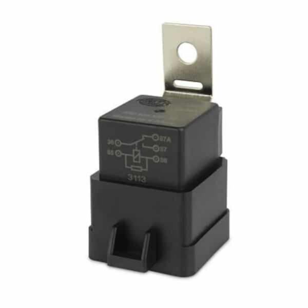 "Hella 12V 5 Pin Change-Over Mini Relay – 30/20A – Resistor – Weatherproof | High Quality, Durable & Reliable"