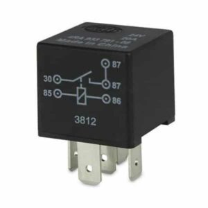 "Hella 24V 5 Pin 20A Mini Relay - Normally Open - High Quality & Reliable"